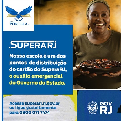 Quadra da Portela será um dos polos de distribuição do SUPERA RJ, auxílio emergencial do Governo do Estado