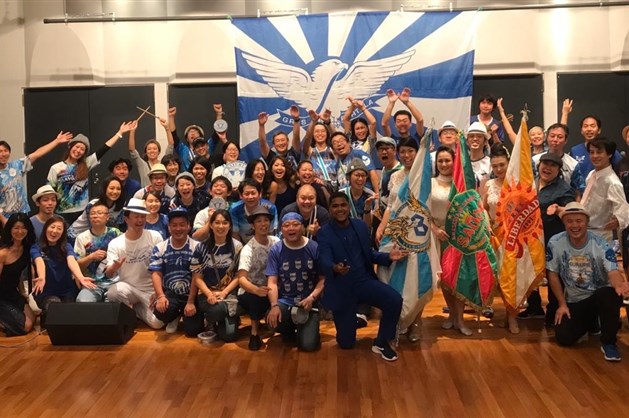 Emanuel Lima comemora sucesso de oficinas de samba no Japão