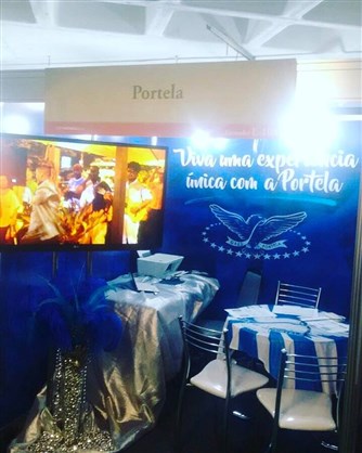 Portela participa da Expo Noivas & Festas com estande