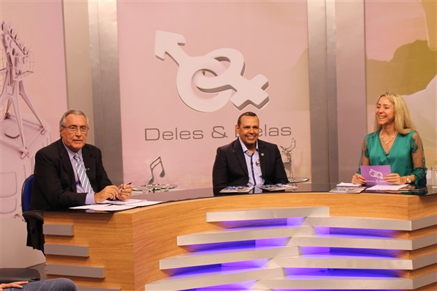 Marcos Falcon Participa do Programa Deles & Delas