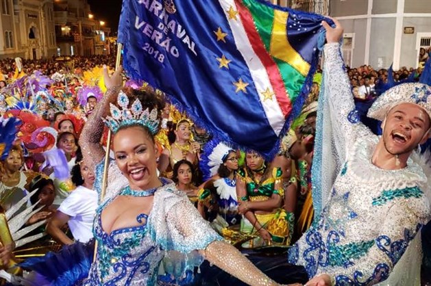 Lucinha Nobre, Marlon Lamar e Nilo Sérgio brilham em desfile em Cabo Verde
