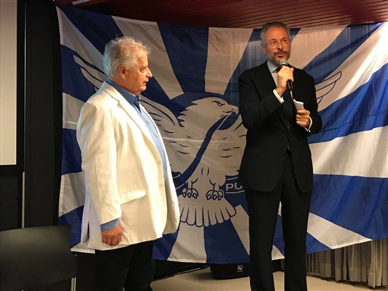 Presidente da Portela realiza palestra na Embaixada do Brasil em Tóquio