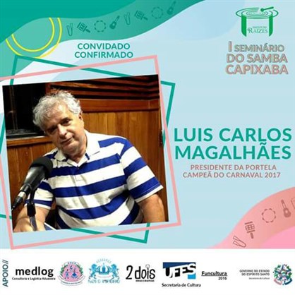Presidente da Portela participa de seminário no Espírito Santo